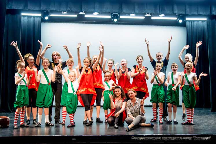 Школа ирландского танца в Москве